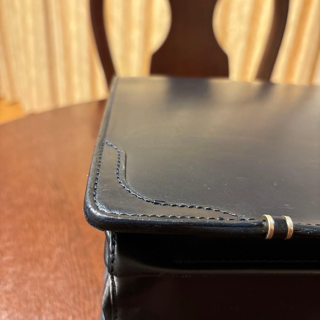 クリスマスセール‼️ココマイスター ダレスバッグ ブライドルレザー ネイビー