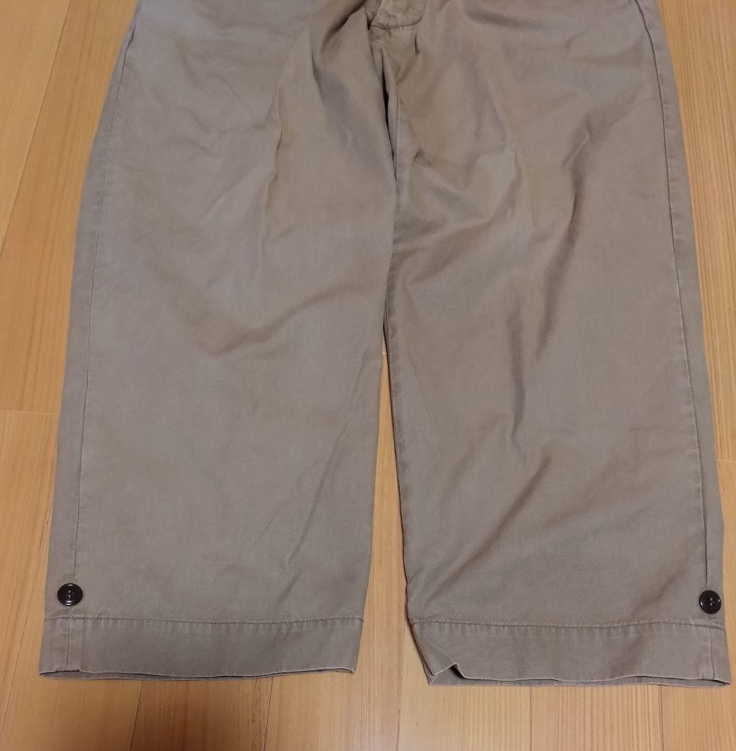 ウエアハウス w36 lot1205 ミリタリーパンツ 両玉縁 硫化染めコットン