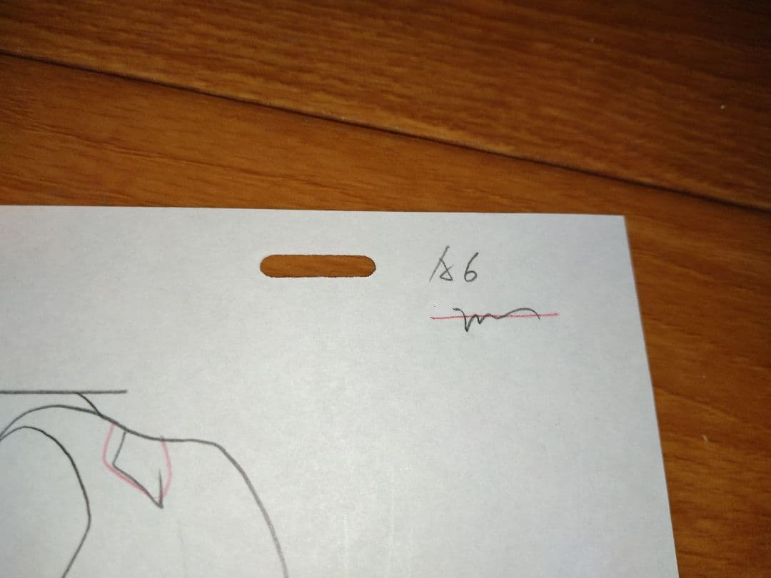 マリア様がみてる　アニメ　セル原画　福沢祐巳　松平瞳子