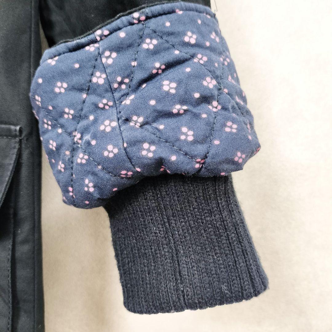 マリメッコ 2way モッズコートキルティング 総柄 花柄 ウォシャブル