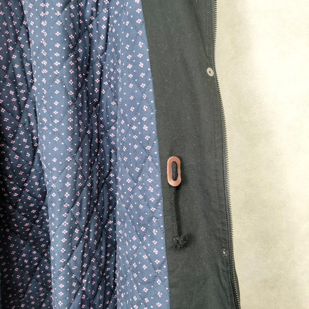 マリメッコ 2way モッズコートキルティング 総柄 花柄 ウォシャブル