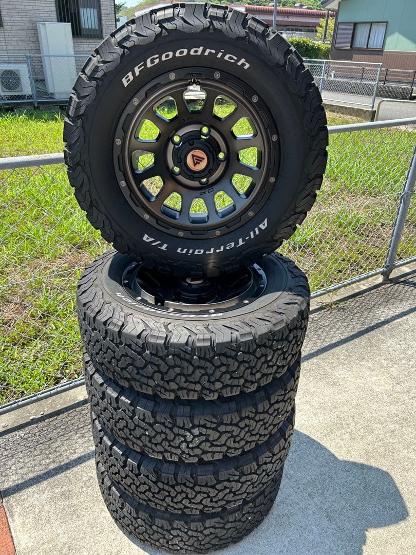 デルタフォース&BFGoodrich T/A セット ジムニーシエラJB74
