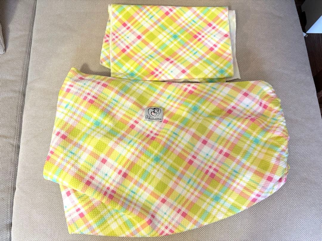 【最終値下】pikimama スリング　コロラトチェック　抱っこ紐　ピキママ
