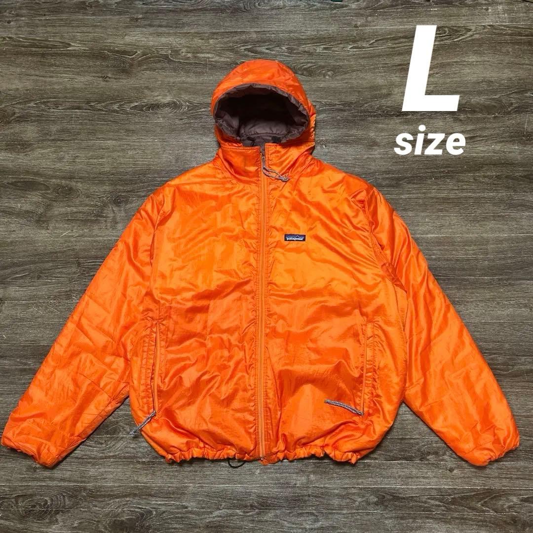 四*ト様 パフボールセーター　パタゴニア　オレンジ　Lサイズ