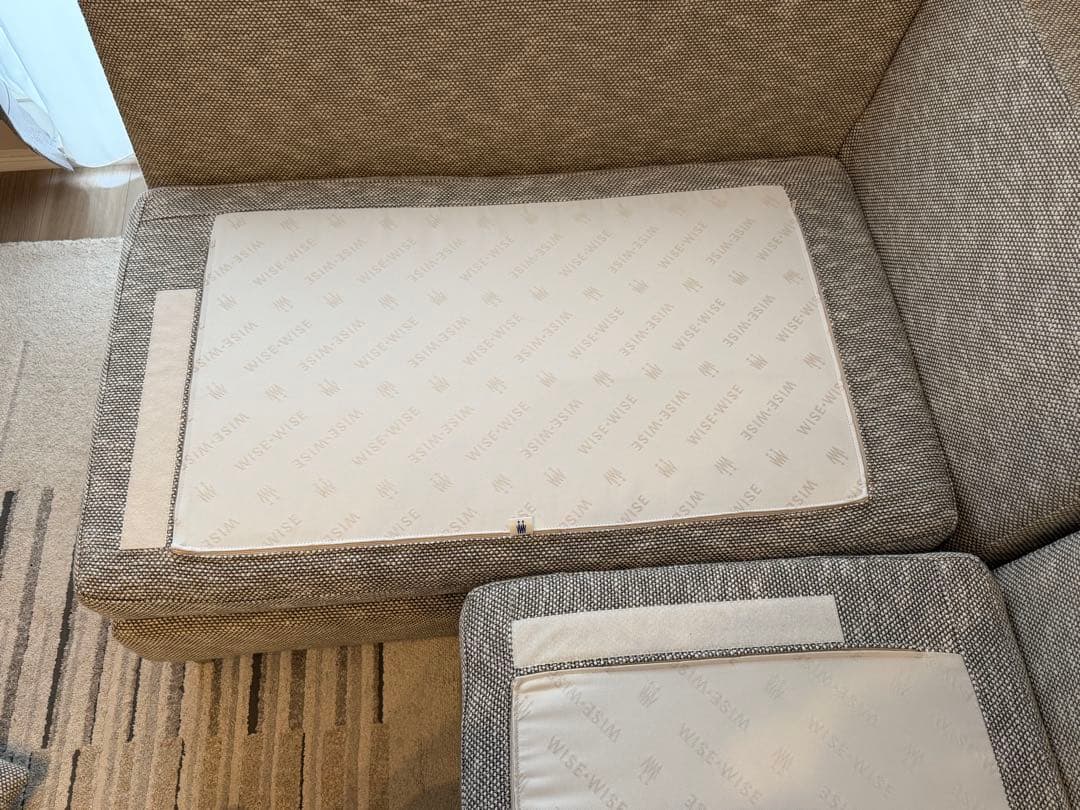 WISE WISE 3人掛ソファ 送料負担