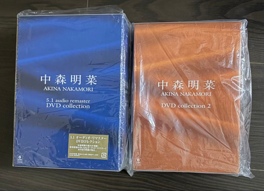 中森明菜DVD collection 1.2セット