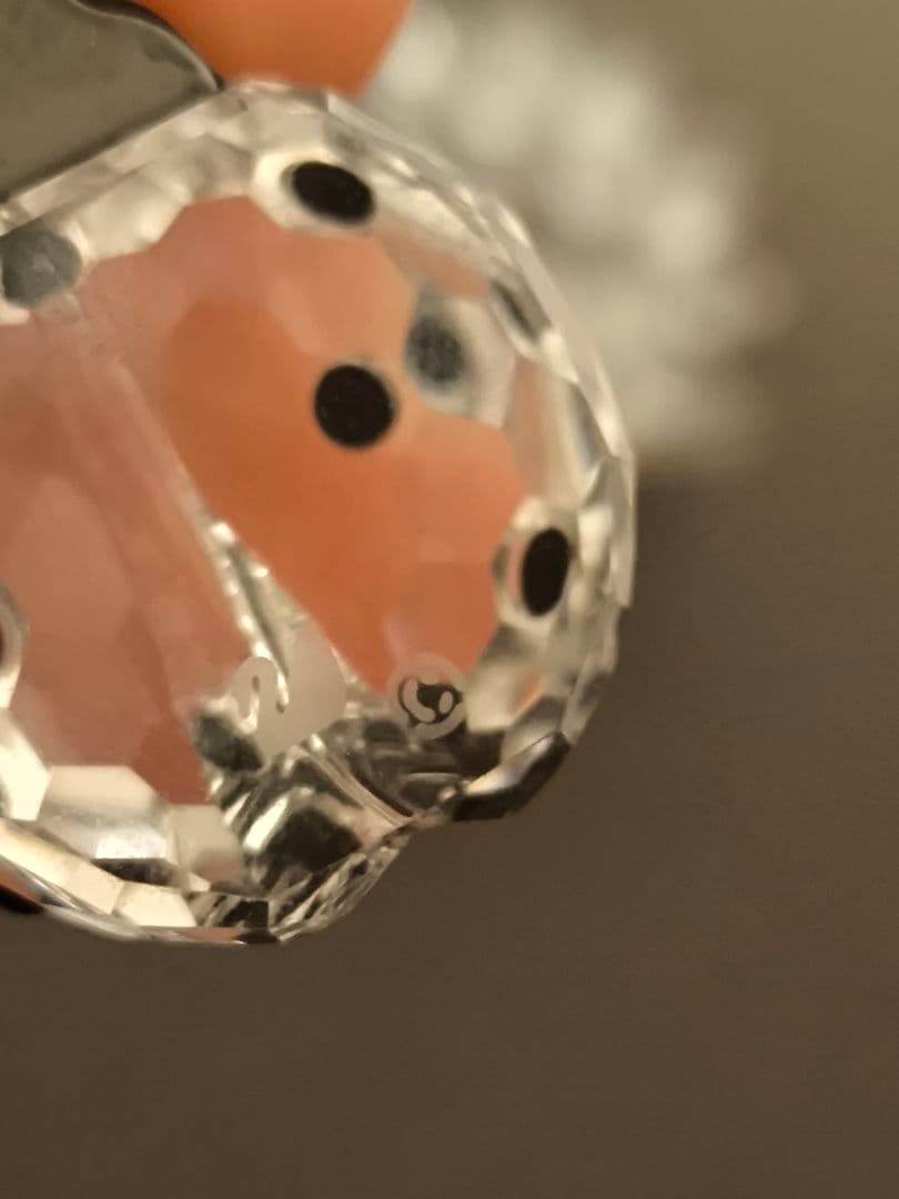 Swarovski スワロフスキーハリネズミ てんとう虫 フクロウ 自転車 ふぐ