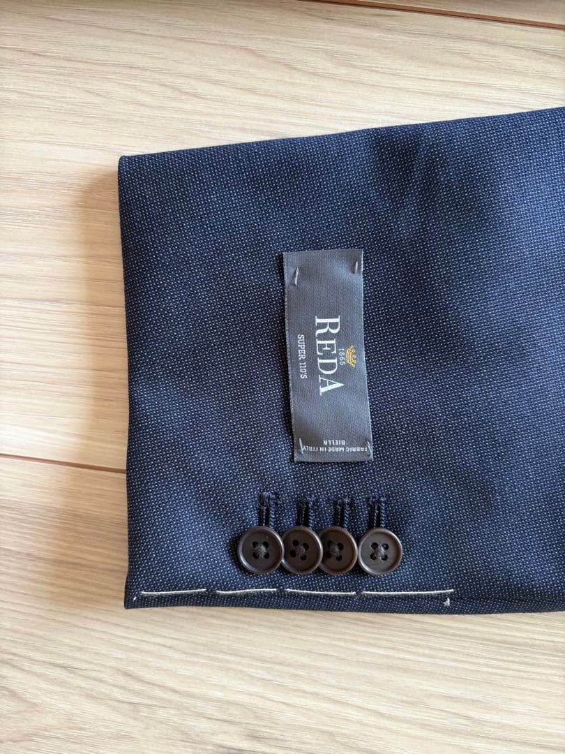 【新品未使用】REDAネイビー ビジネススーツ