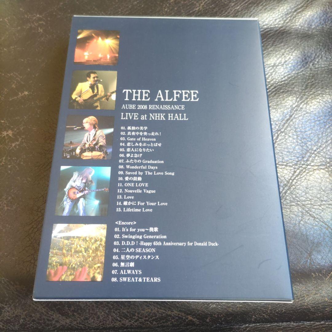 ミュージック THE ALFEE AUBE 2008 RENAISSANCE DVD