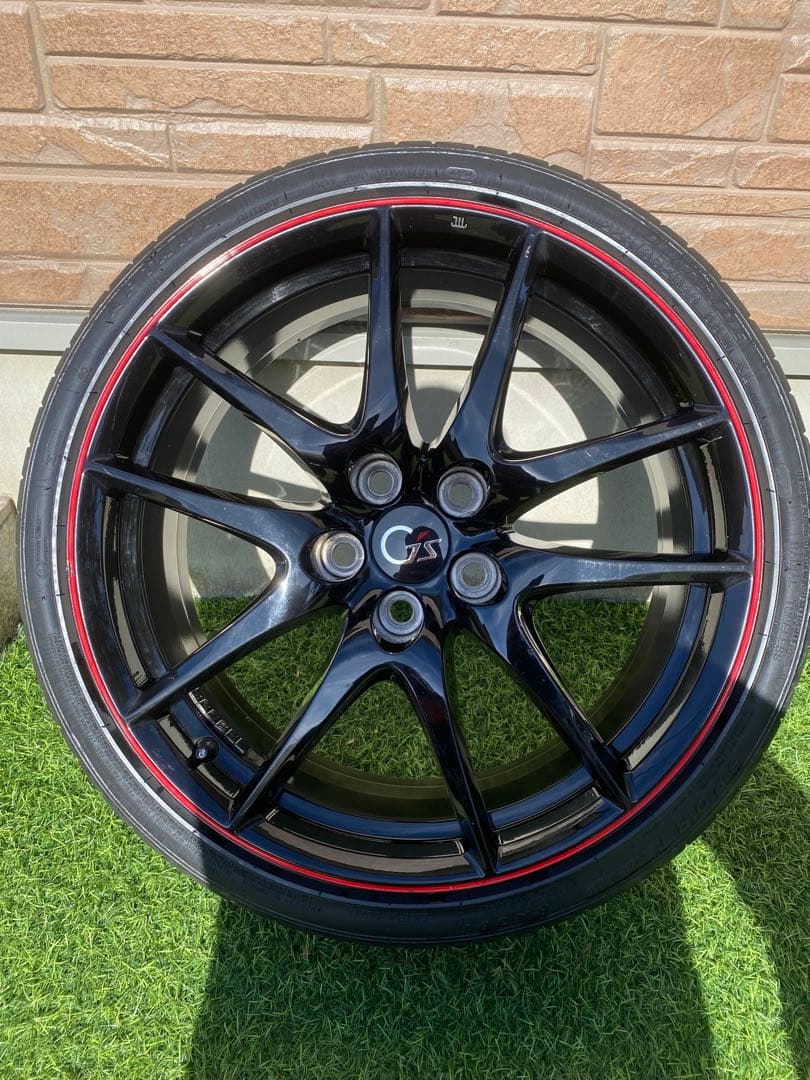 純正19インチアルミホイールセット GRX130 マークX G