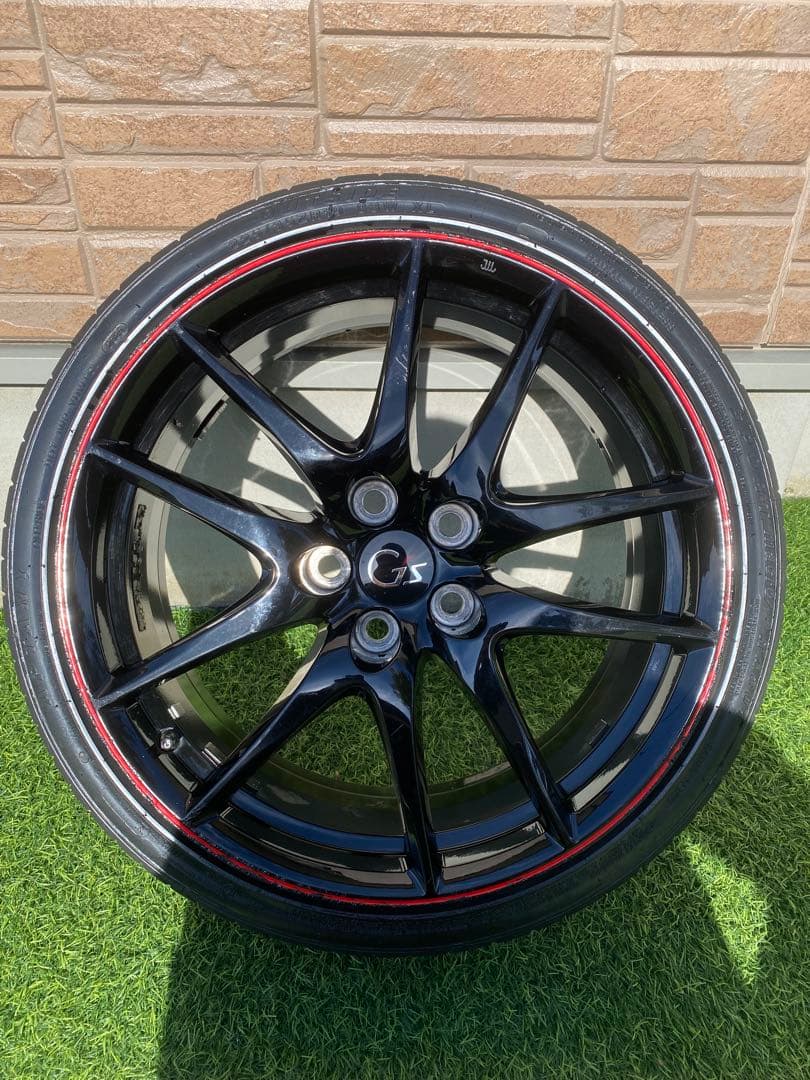 純正19インチアルミホイールセット GRX130 マークX G