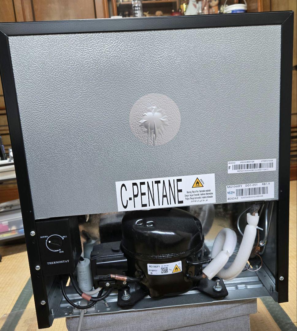 MAXZEN　冷凍庫 33L JF033HM01GR