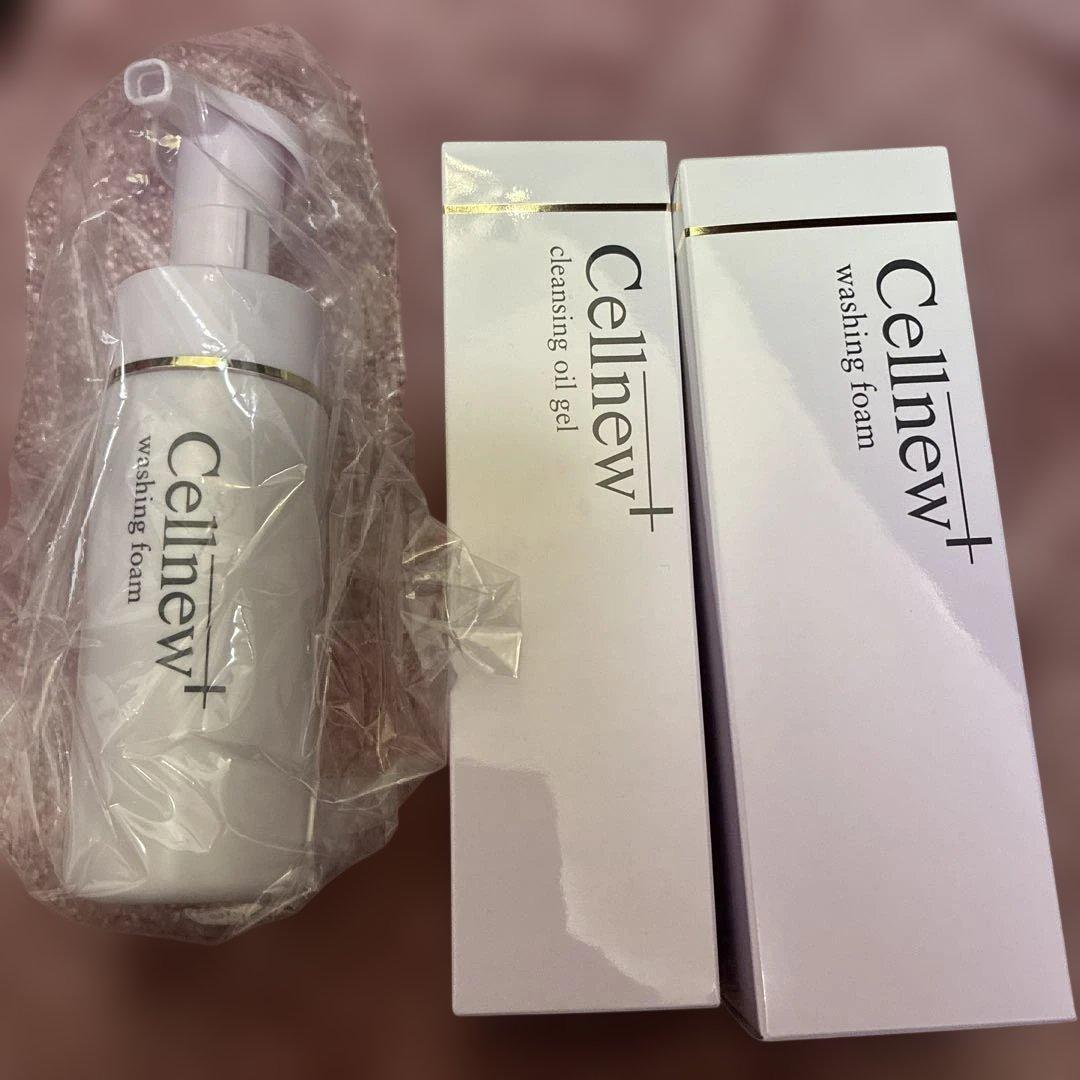 Celnew+ クレンジングオイル & 洗顔フォーム セット