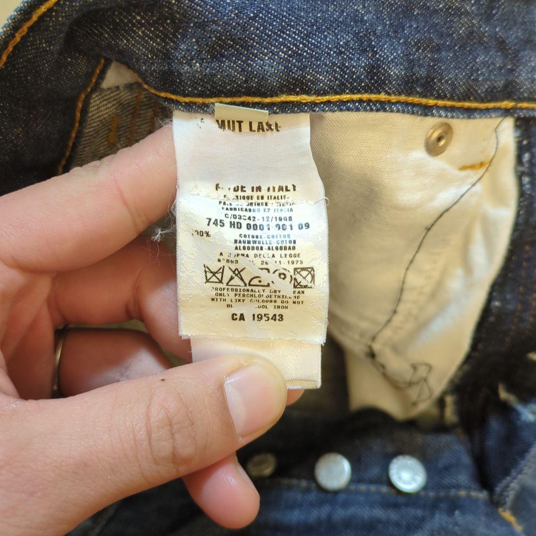 ヘルムートラング 本人期 デニム w28