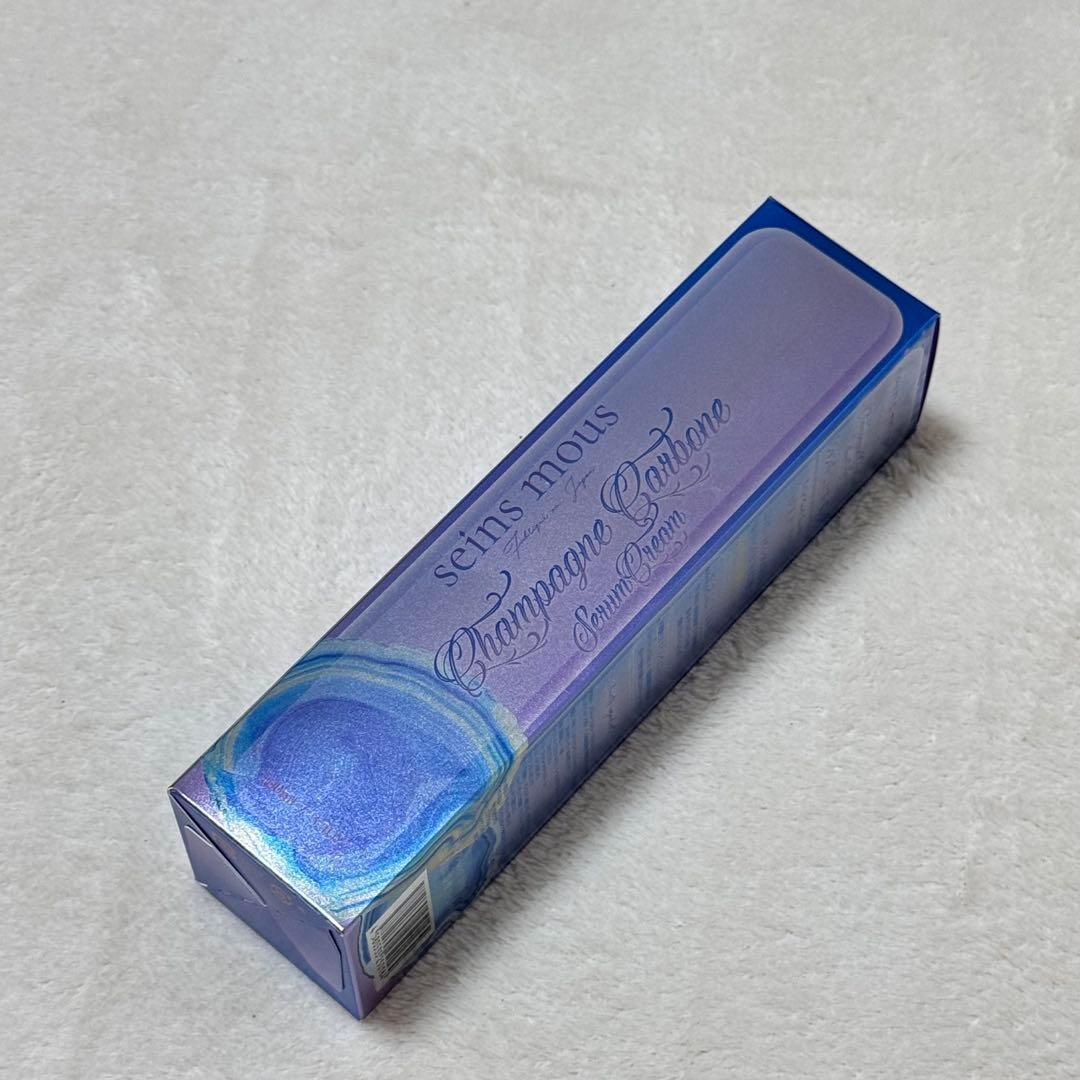 セインムー　シャンパーニュ・カーボン　洗い流さない炭酸クリームパック