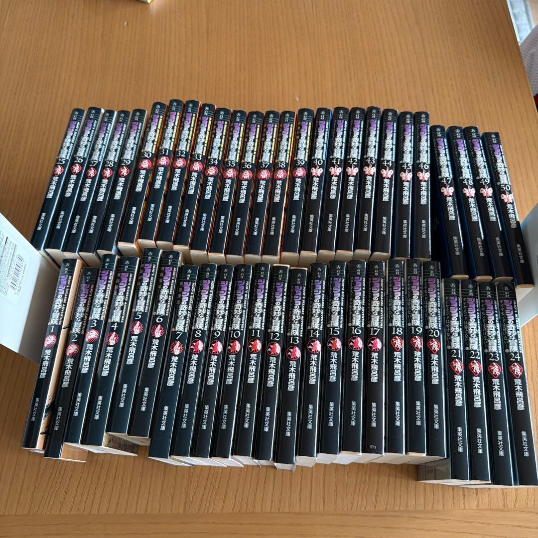 ジョジョの奇妙な冒険 シリーズ全巻セット