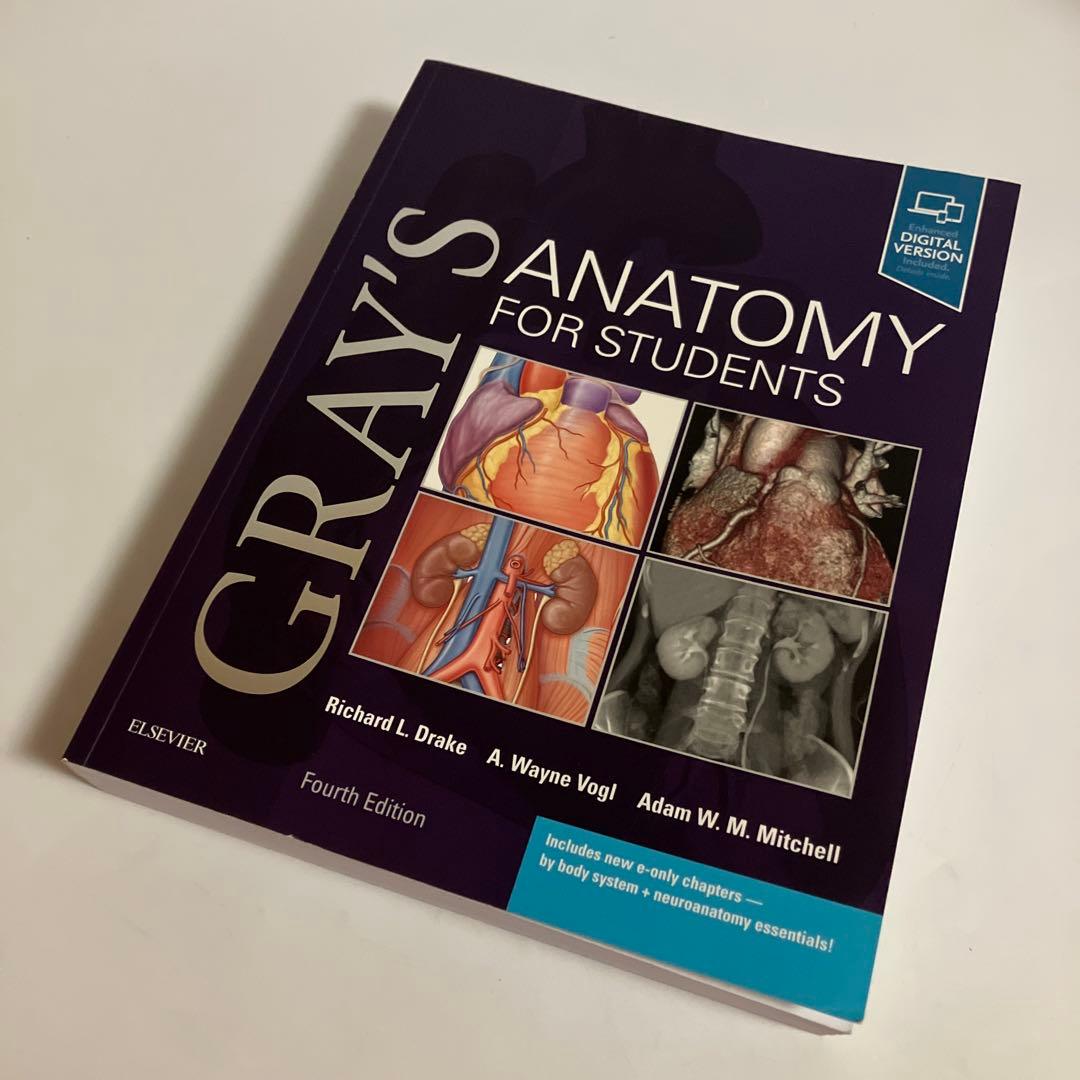 洋書　Gray's Anatomy for Students