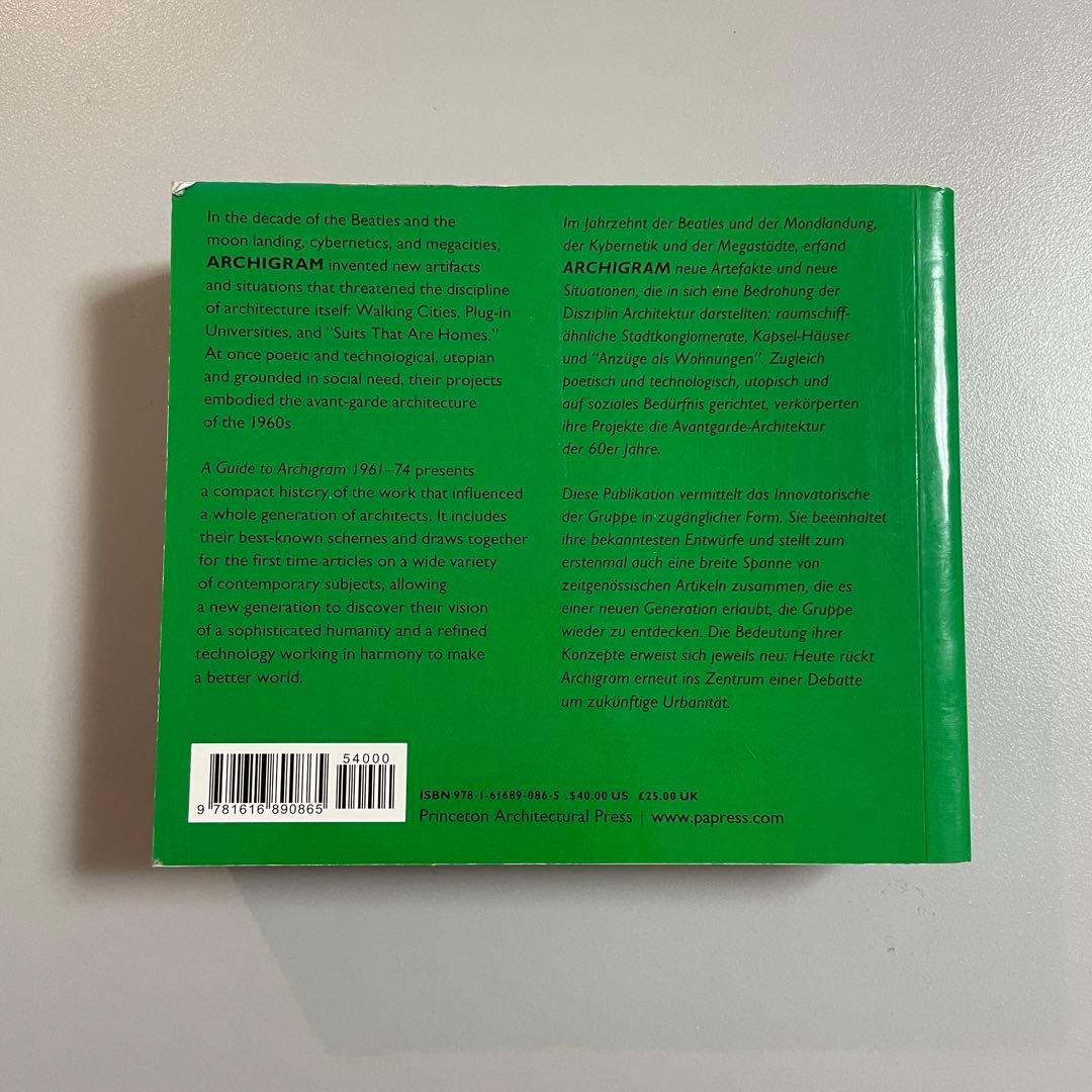 洋書 A Guide to Archigram 1961-74