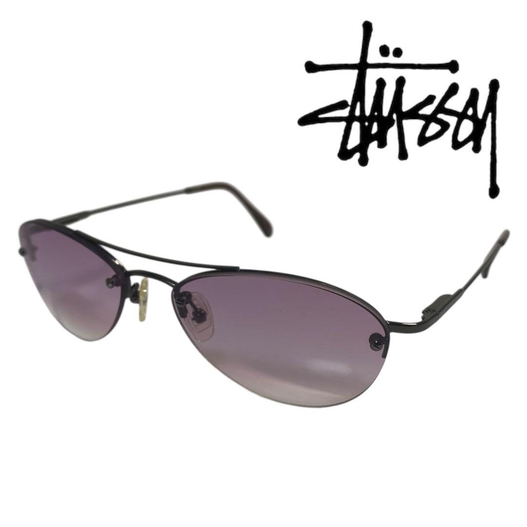 00s old Stussy サングラスOLLIE ダブルブリッジ