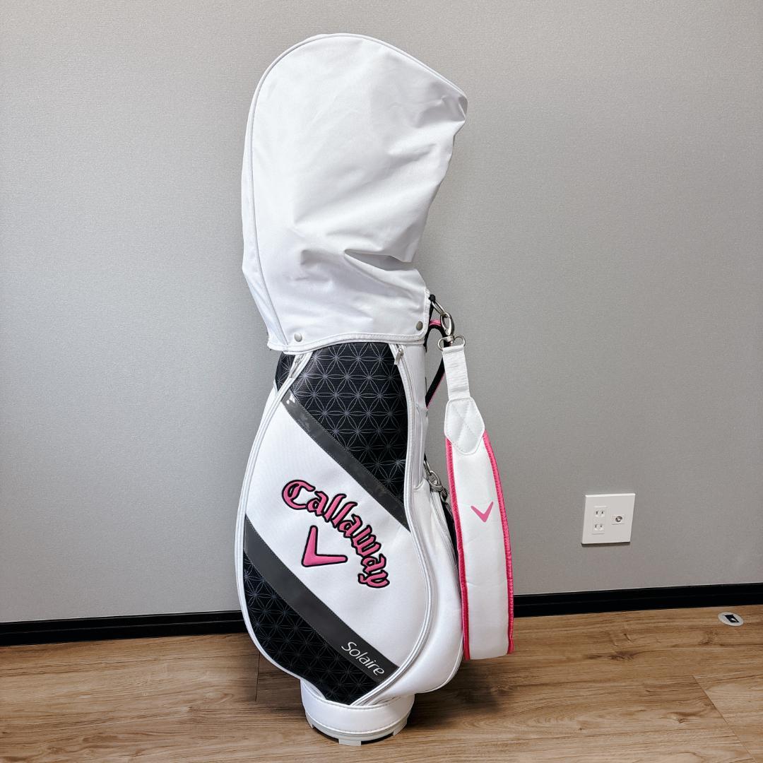 【レイ】キャロウェイ ソレイユ ゴルフクラブセット 8本 レインウェア付