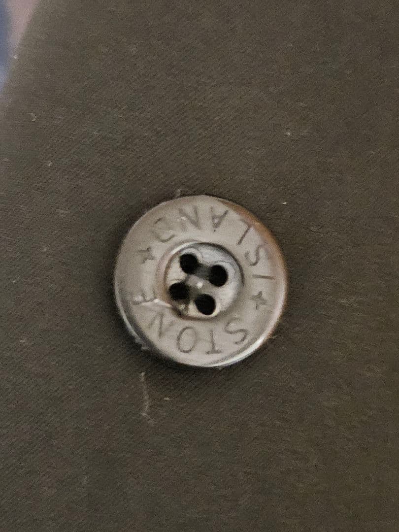 STONE  フーデッド中綿ミドルコート ブラック ダブルジップ