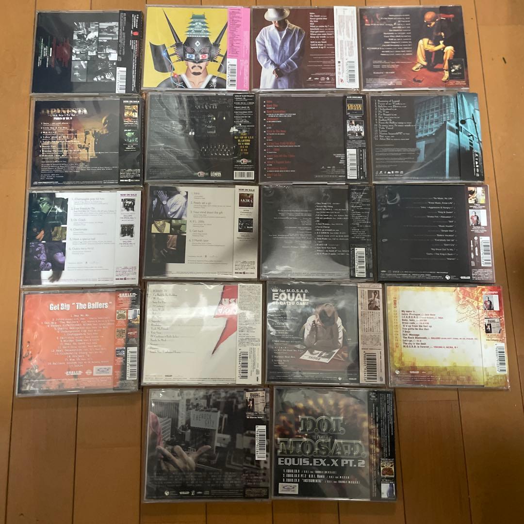 名古屋 HIPHOP CD 18枚まとめ売り