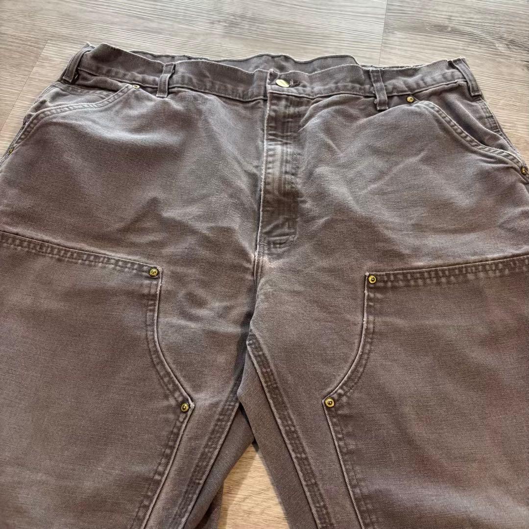 Carharttダブルニーアメリカ生地 B01極上フェード完成シルエット#538