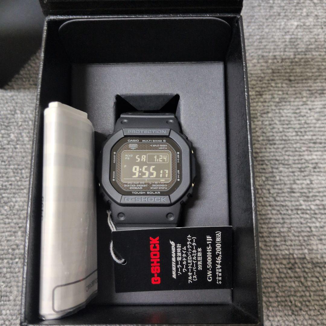 た*ー様 CASIO GW-5000HS-1JF G-SHOCK [ソーラー充電