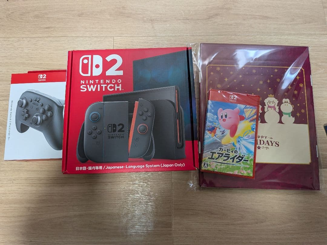 【中古開封品】Nintendo Switch 2 本体 エアライダープロコン2