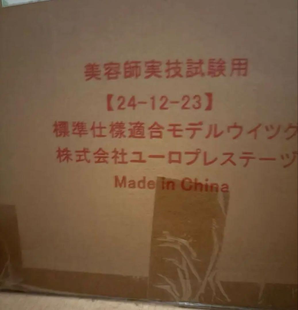 美容師国家試験用　未使用　カットウィッグ 16体