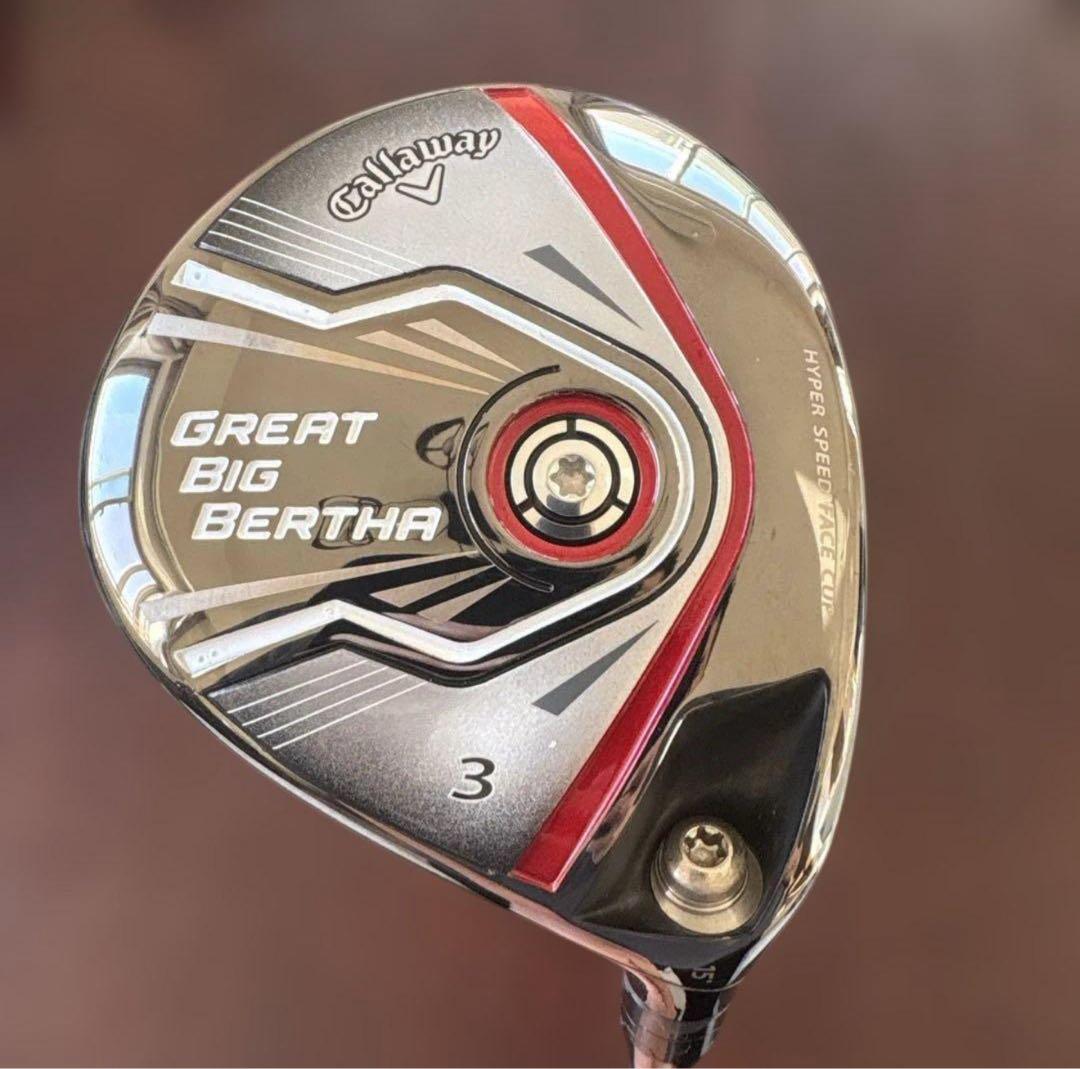 カ*ヲ様 キャロウェイグレートビッグバーサ3w•5w 2本セット