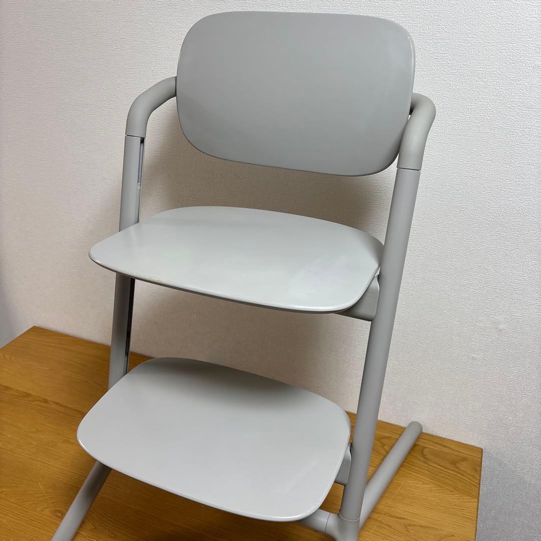 【大人気】サイベックス　レモチェア　グレー　ハイチェア