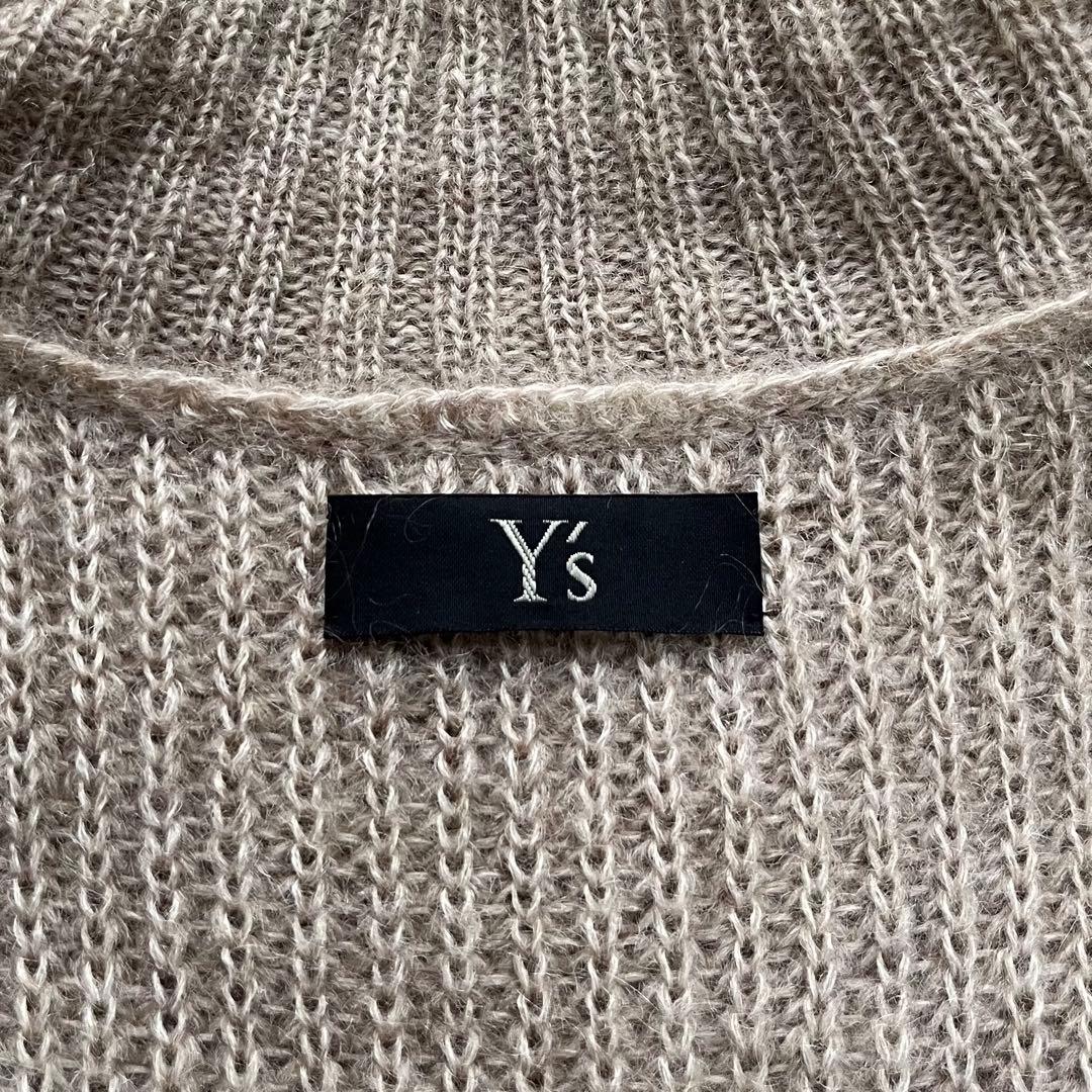 Y's ワイズ ヨウジヤマモト モヘヤブレンド タートルネック ニット ベスト