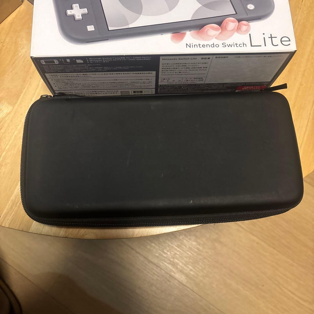 Nintendo Switch Lite グレー　美品