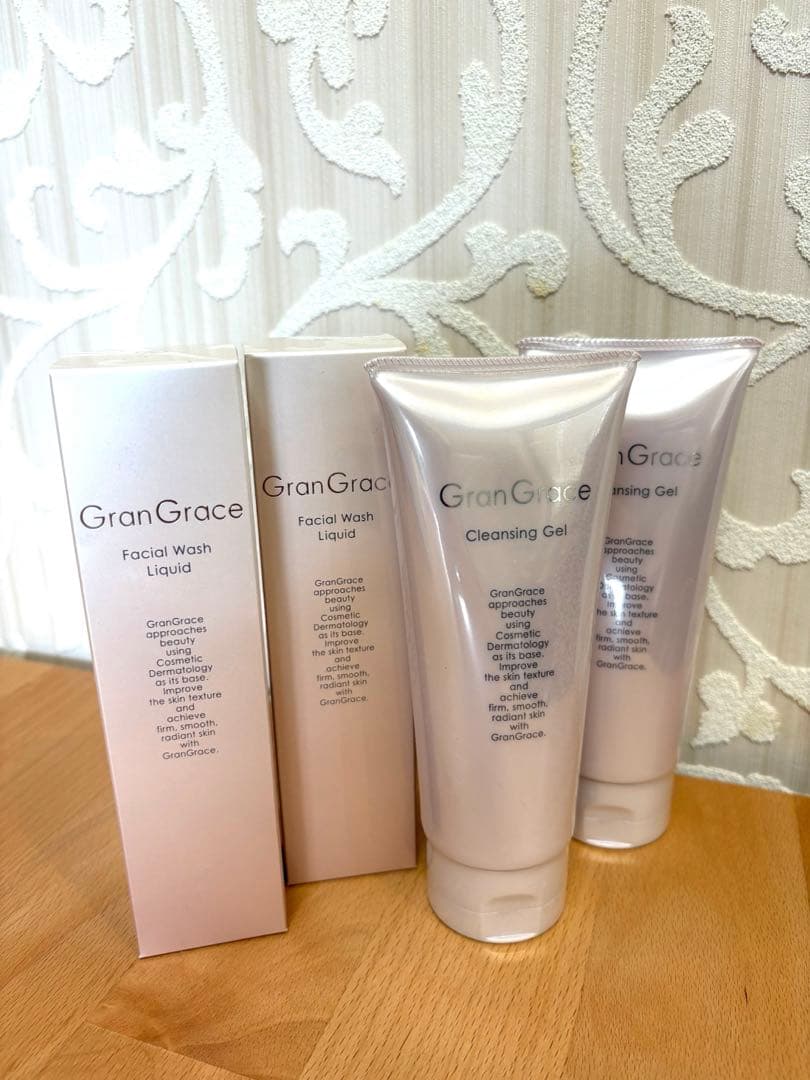 GranGrace クレンジングジェル & 洗顔料 4本セット