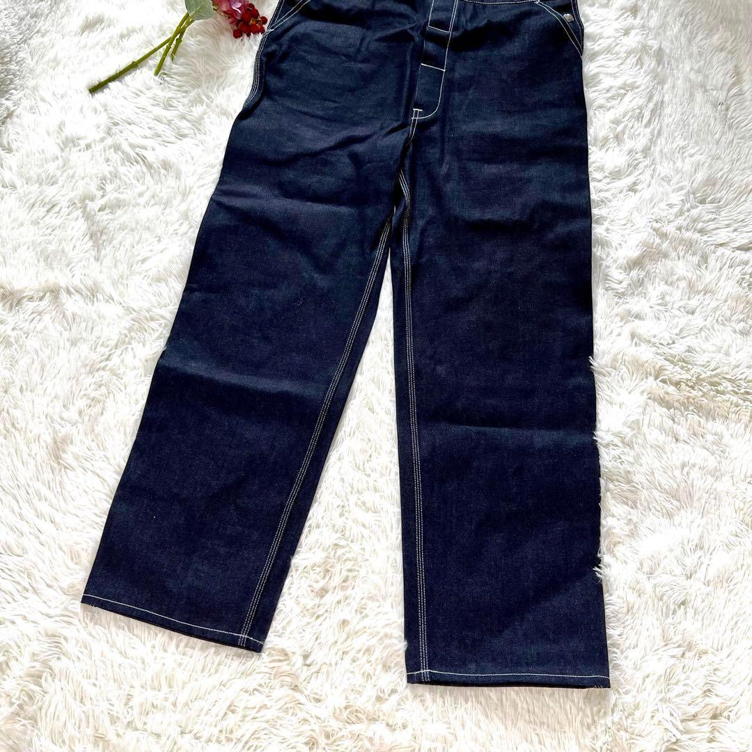 【新品定価22万】AMIRI アミリ　オーバーオールデニム ブルー L