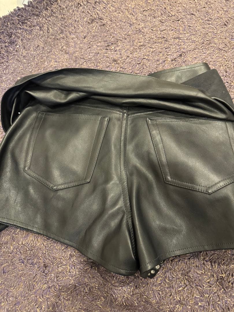 alexanderwang スタッズ付きレザーショートパンツ サイズ0