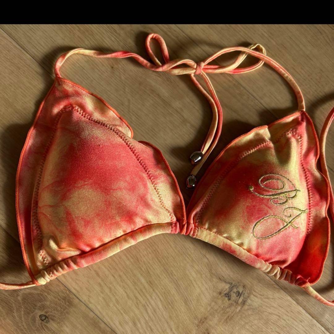 ベストボディジャパン 2023大会ビキニ オレンジマーブルxsサイズ