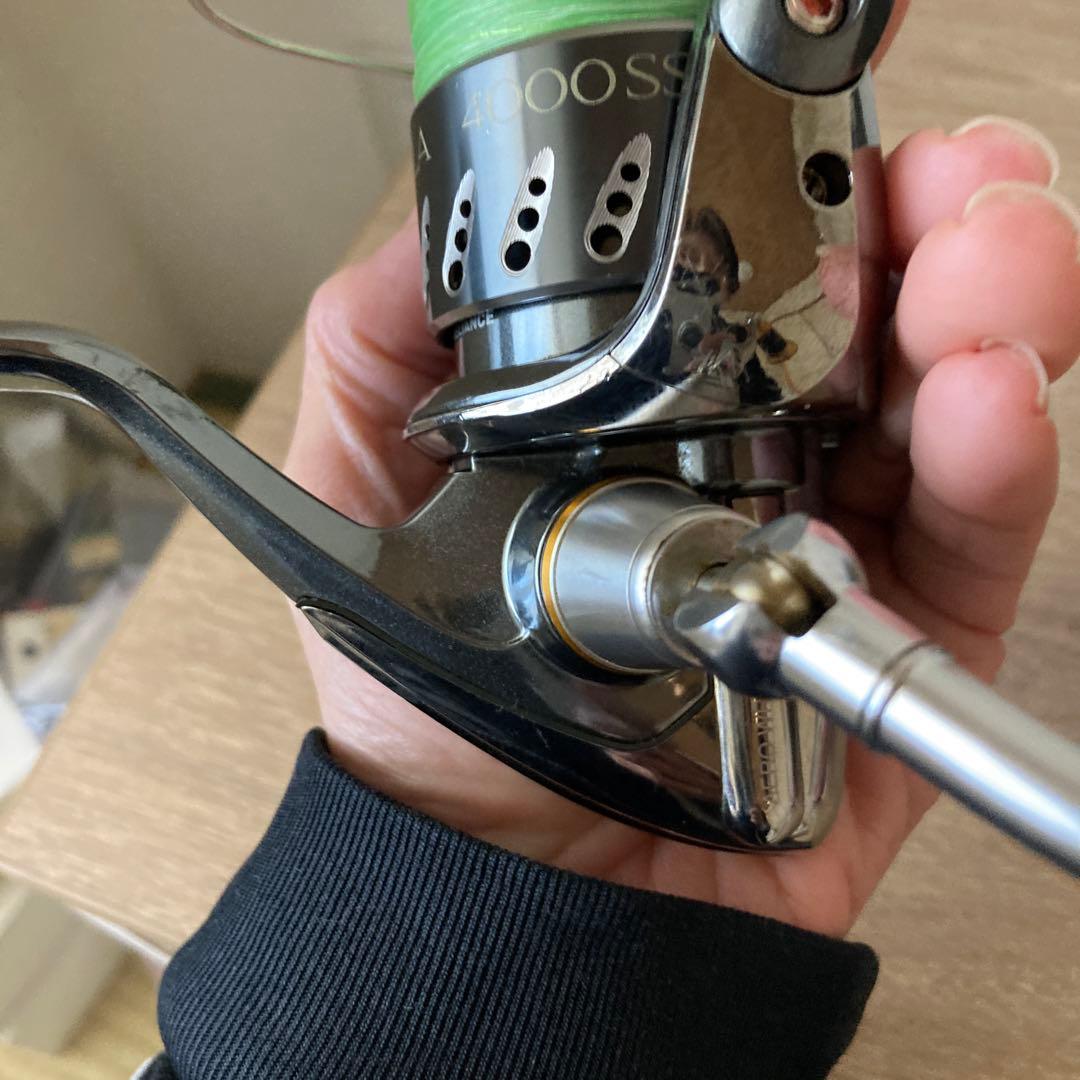 SHIMANO STELLA 4000SS バサートハンドル