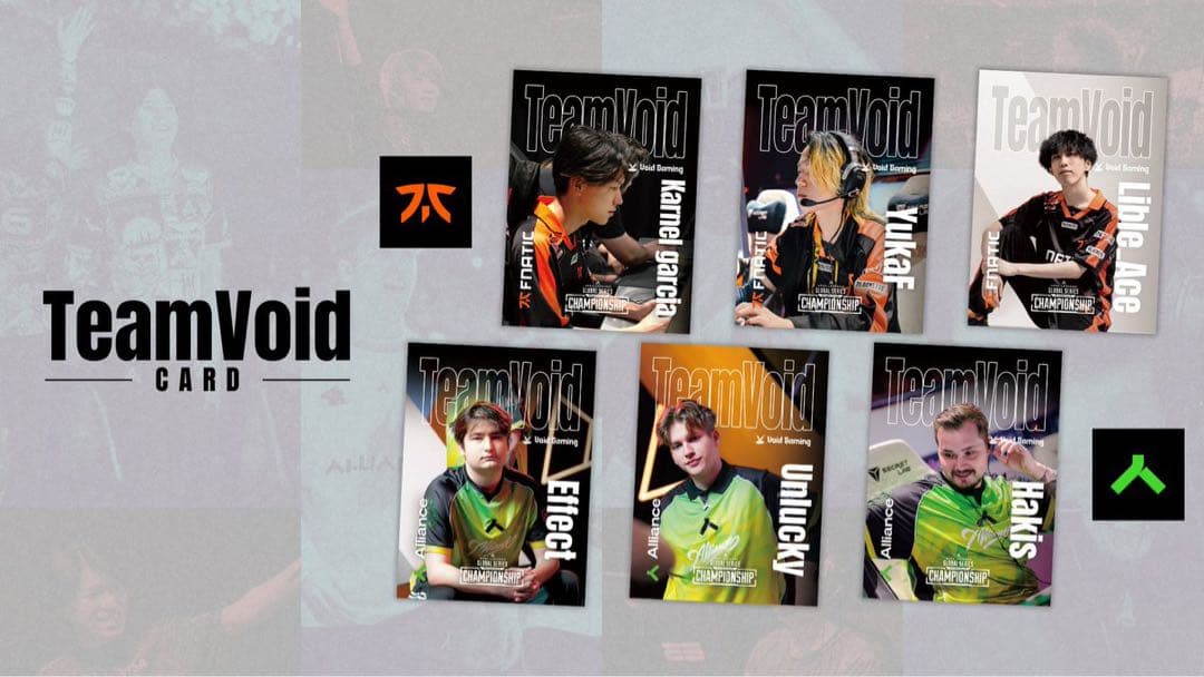 FNATIC Void Gamingカード