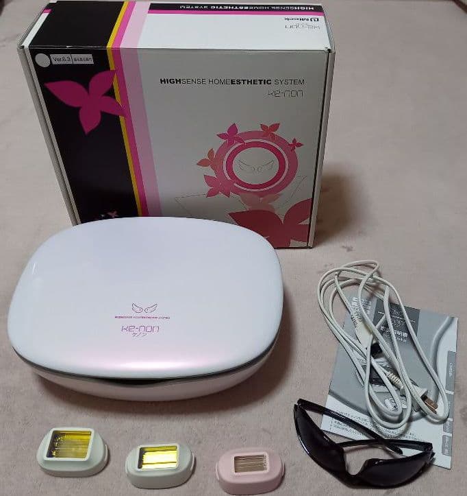 Ver.6.3　ラージ/エクストラ/スキン 脱毛器　パールホワイト