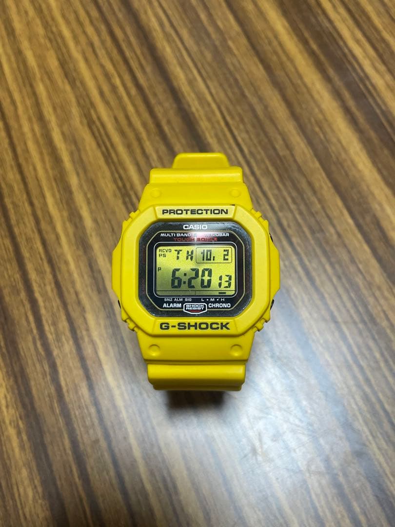 G-SHOCK イエロー デジタル腕時計 GW-M5630E