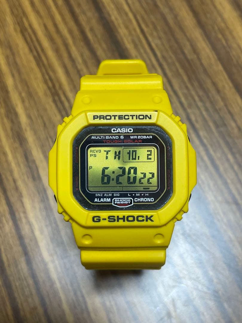 G-SHOCK イエロー デジタル腕時計 GW-M5630E