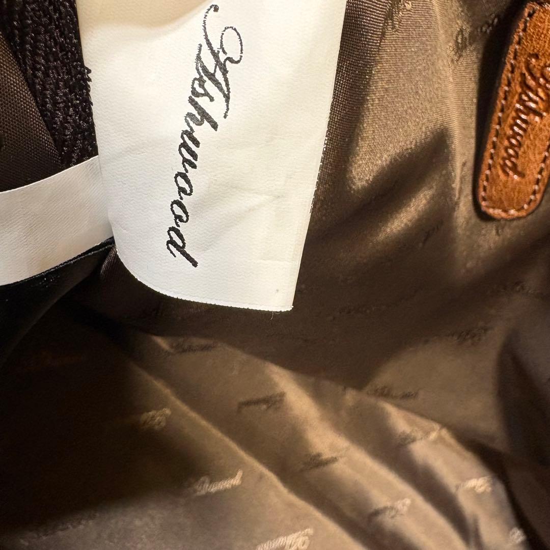 【希少/高級本革】Ashwood レザー ボストンバッグ 2way ブラウン