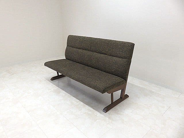 展示品　飛騨産業/キツツキ オーク無垢材チェア「KAYA/カヤ」　2人掛けソファ