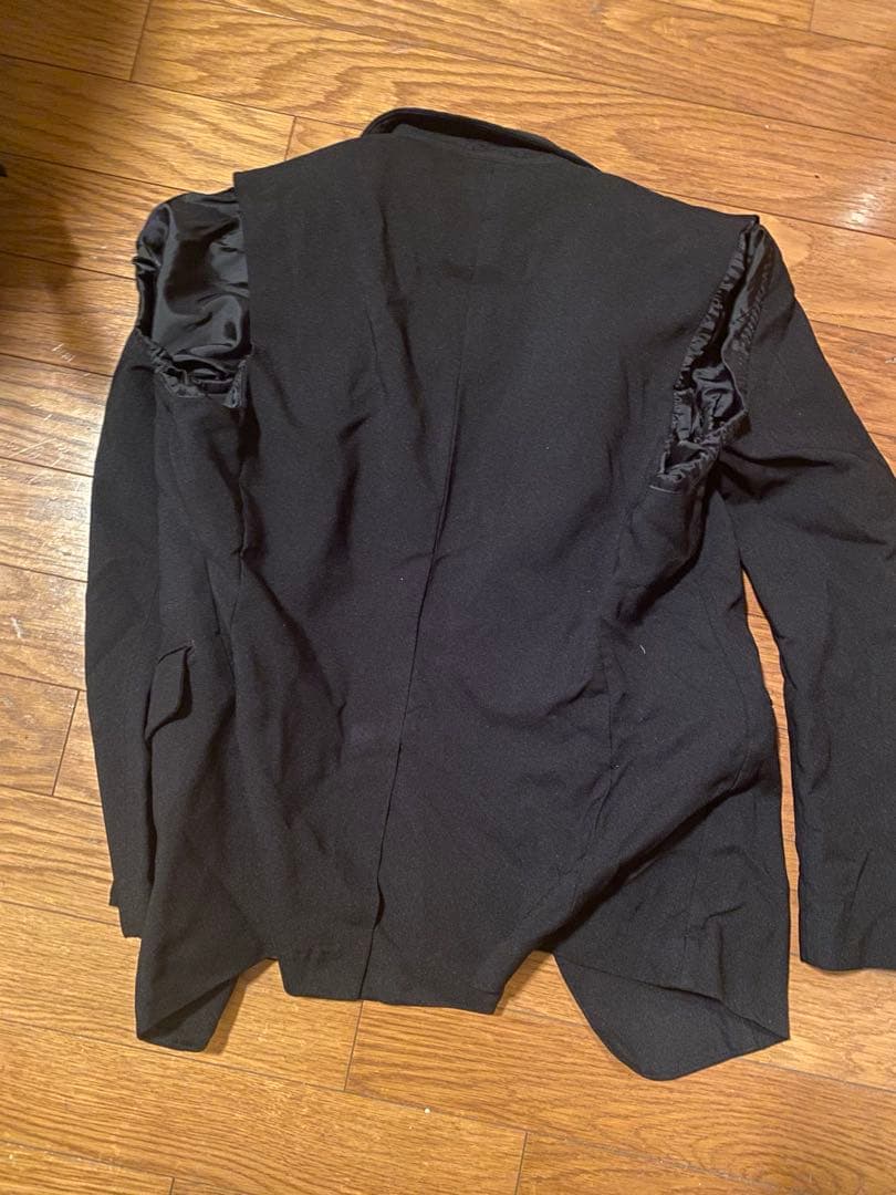 2024春夏コムデギャルソンオムプリュス大人気黒エステルベスト風ジャケット美品