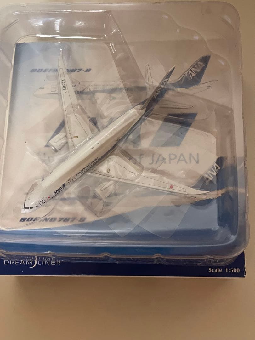 航空機・ヘリコプター JCwings ANA B787-8 JA827A 1/500