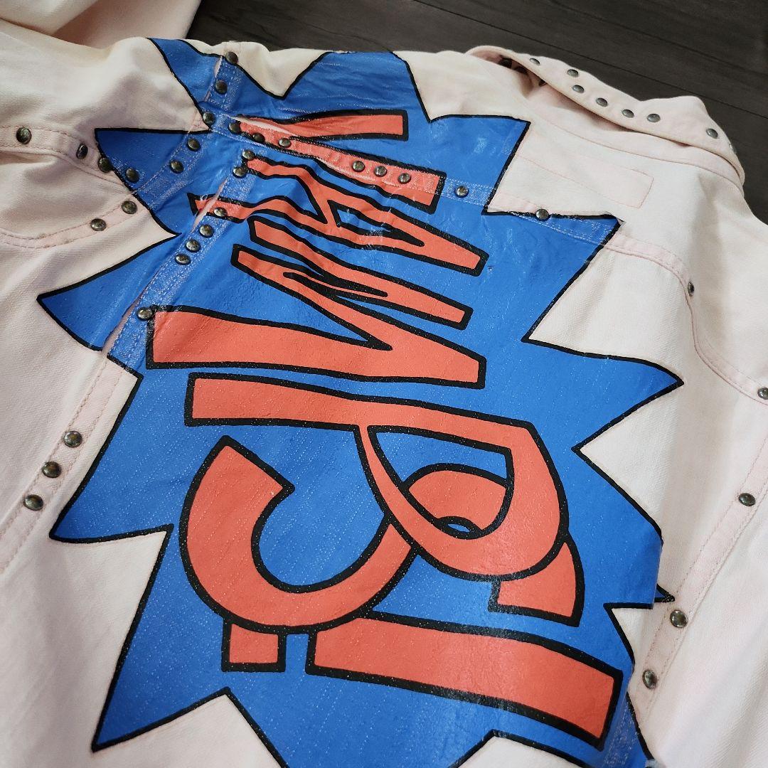 希少　ノゾミイシグロ　ポップアート　スタッズ付き　Gジャン　ジャケット　Sサイズ