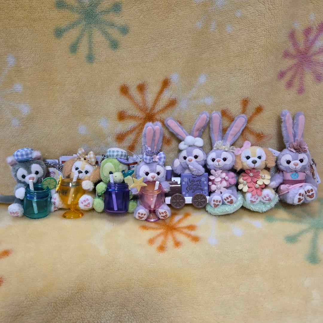 ステラルー　クッキーアン　ジェラトーニ　オルメル　ぬいぐるみストラップ　８体