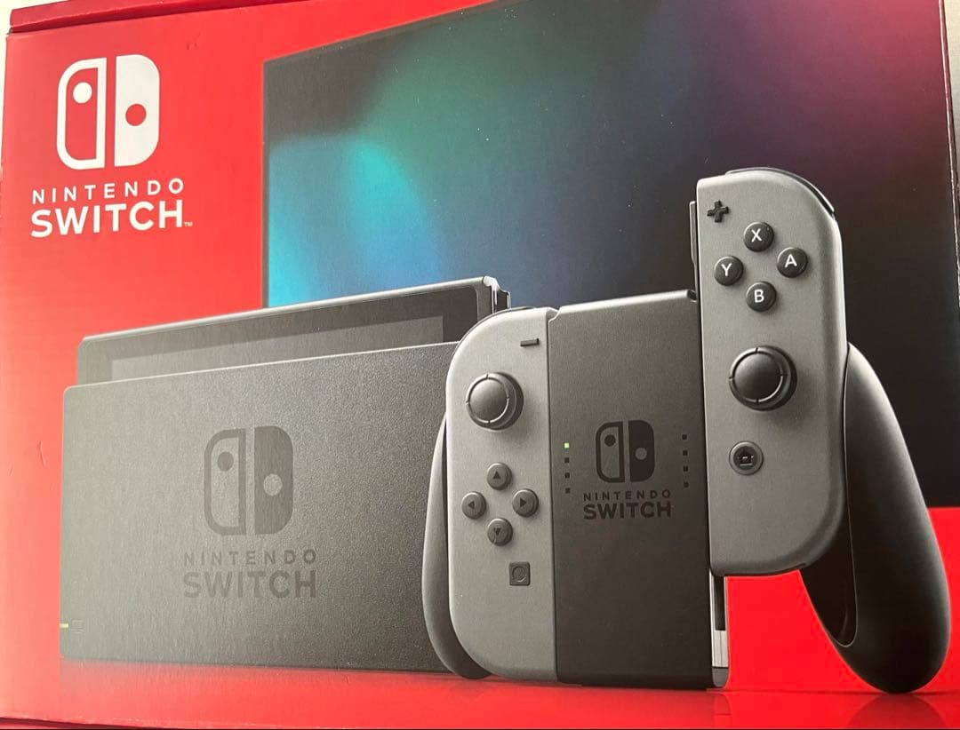 本体 Nintendo Switch 2023年発売モデル(グレー)任天堂